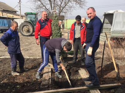 Весеннее благоустройство